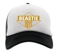 BIOCLOD Beastie Boys - Retro Hommes Femmes Unisexe Casquette de Baseball Noir Blanc Men Women Unisex Cap Black White