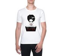 BIOCLOD Bianca Del Rio Not Today Satan Hommes T-Shirt Blanc Col Rond Men White Round Neck
