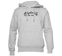 BIOCLOD C. F. Martin Guitars Hommes Femmes Unisexe Sweatshirt à Capuche Gris Men Women Unisex Hoodie Grey