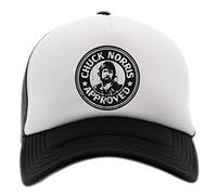 BIOCLOD Chuck Norris Approved Hommes Femmes Unisexe Casquette de Baseball Noir Blanc Men Women Unisex Cap Black White