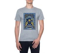 BIOCLOD Khruangbin Ginger Hommes T-Shirt Gris Col Rond Men Grey Round Neck L