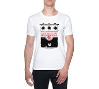 BIOCLOD Mudhoney Electro Harmonix Hommes T-Shirt Blanc Col Rond Men White Round Neck M