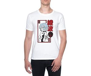 BIOCLOD Néon Genèse évangélisation Hommes T-Shirt Blanc Col Rond Men White Round Neck M