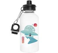 BIOCLOD One Piece Luffy Good Day To Sail Réutilisable Blanc Aluminium Bouteille d'eau Reusable White Water Bottle