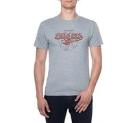BIOCLOD The Bee Gees Main Course Hommes T-Shirt Gris Col Rond Men Grey Round Neck S