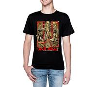 BIOCLOD The Whole Bloody Affair Hommes T-Shirt Noir Col Rond Men Black Round Neck M