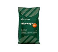 Biocomplex, NPK 6-8-12 + microelementi (25 kg), concime granulare per ortaggi, fiori, bonsai e cactus