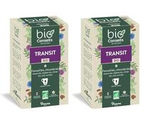 Bioconseils Bio Transit Infusion Boissons Vertes 20 Sachets (Lot de 2)