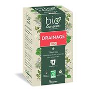 BioConseils - Infusion Bio Drainage Infusion Boissons Vertes - 20 sachets