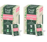 BioConseils - Infusion bio Maman Allaitement - fenouil mélisse anis vert menthe thym - 20 sachets (Lot de 2)
