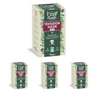 BioConseils - Infusion bio régulation sucre - fenugrec myrtille eucalyptus bardane olivier - 20 sachets (Lot de 4)