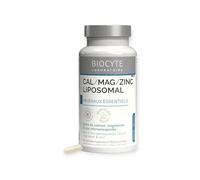 Biocyte Complément alimentaire Cal/Mag/Zinc Liposomal – 60 gélules