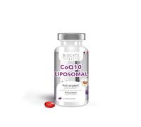 BIOCYTE Coenzyme Q10 Liposomal - Complément Alimentaire Antioxydant - Coenzyme Q10 et vitamine E - 40 Capsules - Programme de 40 jours