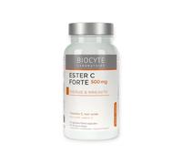 Biocyte Longévité Ester-C Forte 500 Vitamine C Non Acide 30 Gélules