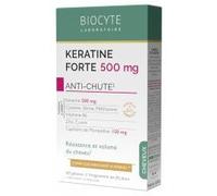 Biocyte Kératine Forte 500mg Anti Chute Résistance du Cheveu 40 gélules