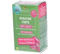 NUTRICOSMETIC - Keratine Forte Anti-Chute, 120 gélules