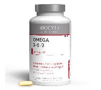 BIOCYTE Oméga 3-6-9 - Complément Alimentaire Bien-Être - A base d'acides gras Oméga 3, 6 et 9-60 Capsules - Programme 1 Mois