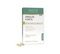 Biocyte Ongles Fort Boite de 40 gélules