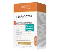 Biocyte Pack Terracotta Autobronzant Hâle sublimé sans soleil - 90 gélules