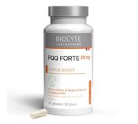 Biocyte PQQ FORTE Coup de Boost Fatigue Physique & Intellectuelle 30 gélules