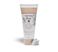 BIOCYTE Tattoo Derm 1 - Creme Hydratante Corps Après Tatouage - Huile de Tamanu, Beurre de Karité, Acide Hyaluronique, Aloe Vera - Sans Parfum - 100ml