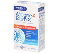 Biodami Magne4 BiomiX Complexe de 4 Magnésiums Capsule(S) 60 pc(s)
