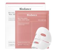 Biodance Bio-Collagen Real Deep Mask Pack de 4 - Masques visage, masque visage, masque visage femme, masque visage, resserrement des pores, traitement des rides