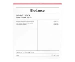 Biodance Bio-Collagen Real Deep Mask 4 pieces