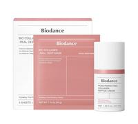 BIODANCE Collagen Glass Skin Duo: Collagen Real Deep Mask & Pore Perfecting Peptide Cream Bundle for Plumping Hydration, Firming, Korean Skin Care, Valentines Day Gifts for He