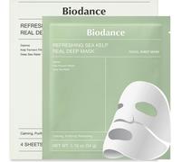 Biodance Masque Apaisant et Réconfortant aux Algues 34 g x 4 Pièces