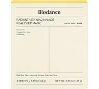 Biodance Masques Radiant Vita Niacinamide Real Deep Mask 4 Pce 4 Pce