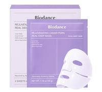 BIODANCE Rejuvenating Caviar PDRN Real Deep Mask, Overnight Hydrogel Mask, Firming, Radiance, Enhancing Skin Recovery, Korean Skin Care, Valentines Day Gifts for Her | 1.19oz(34g) x 4ea