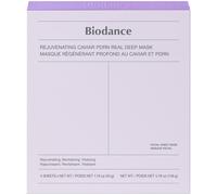 Biodance Masque hydrogel de nuit Caviar PDRN – Raffermissant & Éclat – 34 g x4