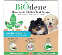 BIODENE-Shampooing solide pour chien tout pelage Biodène - 100 g