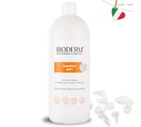 Bioderm Shampoo Soft - Shampooing Cuir Chevelu Sensible | Traitement Antipelliculaire et Dermatite Séborrhéique | Shampoing Hydratant a Usage Fréquent | Sans Paraben | 1000ml