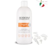 Bioderm Shampoo Soft - Shampooing Cuir Chevelu Sensible | Traitement Antipelliculaire et Dermatite Séborrhéique | Shampoing Hydratant a Usage Fréquent | Sans Paraben | 500ml