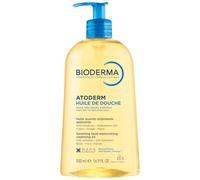 BIODERMA Atoderm Huile de douche - Nettoyant apaisant et anti-irritations - Confort immédiat dès utilisation et 24 h d’hydratation - Peaux sensibles très sèches à irritées - Flacon pompe 500 ml