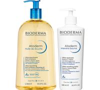 Bioderma Atoderm Routine Peau Sèche Gel Douche 1l + Crème Ultra Apaisant 500ml