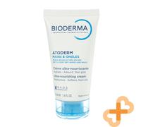 Bioderma Atoderm Ultra Réparation 50ml Main Crème Sec Endommagé Ongles Nourri