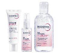 Bioderma Crealine AR+ Routine Gelée micellaire 250ml +Spray SOS 70ml + Crème visage 40ml