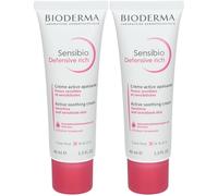 BIODERMA Créaline Defensive Rich Crème 2x40 ml