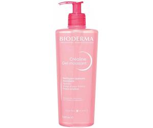 Bioderma Créaline Gel Moussant Nettoyant Apaisant Micellaire Peaux Sensibles Flacon Pompe 500ml