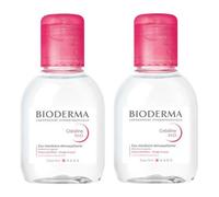 Bioderma Créaline H2O Eau Micellaire Démaquillante Visage et Yeux Peaux Sensibles Lot de 2 x 100ml