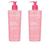 Bioderma Crealine Peau Sensible Gel moussant 500ml - lot de 2