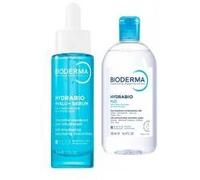 Bioderma Hydrabio Routine Hyalu+ Sérum 30 ml + H2O Eau Micellaire Démaquillante Hydratante 500 ml - Routine 2 produits
