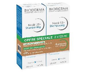 Bioderma Nodé DS+ Shampoing Antipelliculaire Cuirs Chevelus Sensibles Lot 2x125ml