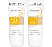 BIODERMA Photoderm AR Peau Réactive Naturelle SPF50+ Maquillage 2x30 ml