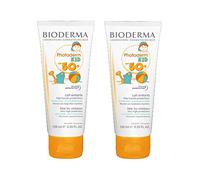 Bioderma Photoderm KID Lot de 2 bouteilles de savon à lait SPF50+ Protezione Elevata Bimbi Bipack 2 x 100 ml