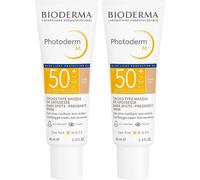 BIODERMA Photoderm M Gel-Crème Clarifiant SPF50+ Teinte Claire Crème 2x40 ml