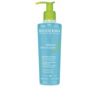 Bioderma Sébium Gel Moussant Nettoyant Doux Purifiant Peaux Mixtes À Grasses Tendance Acnéique 200ml